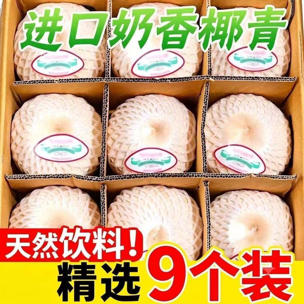 现货进口椰青大果新鲜奶香椰子当季时令去皮孕妇水果整箱包邮
