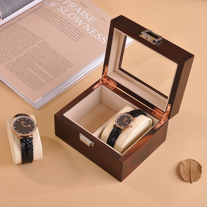大红酸枝手表收纳盒榫卯礼品盒