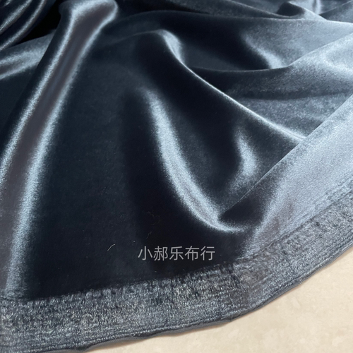 醋酸正品韩国绒布料垂坠柔顺各色丝绒旗袍套装裙子阔腿裤热卖面料