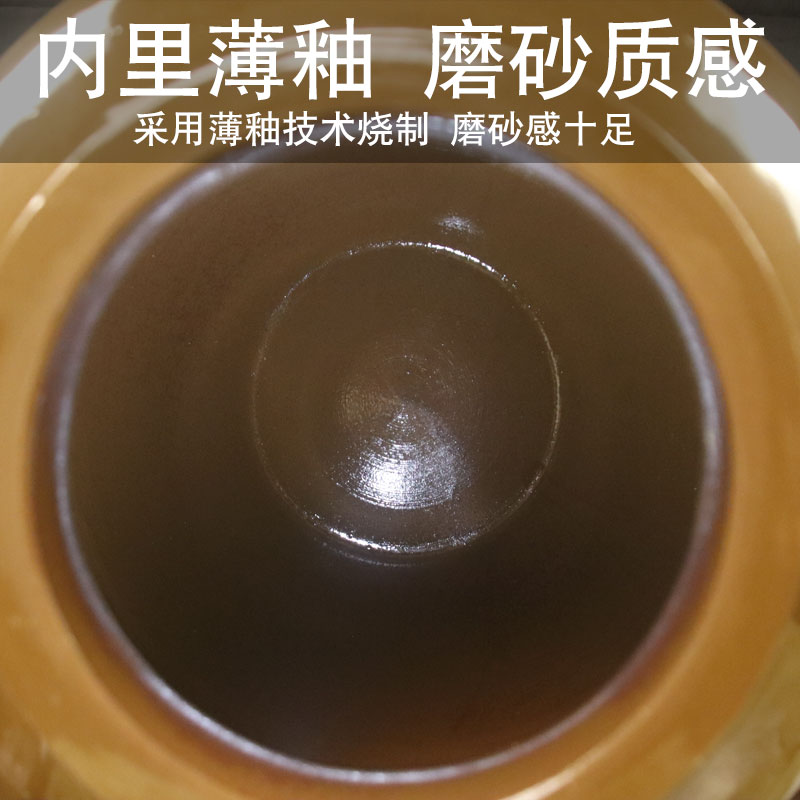 酒坛子家用密封陶瓷泡酒酒罐20/50老式土陶存酒专用大酒缸100斤装