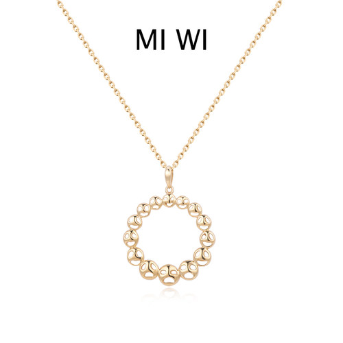 MIWI迷为心情系列微笑宝宝金项链