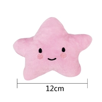 Плюшевые розовые звезды