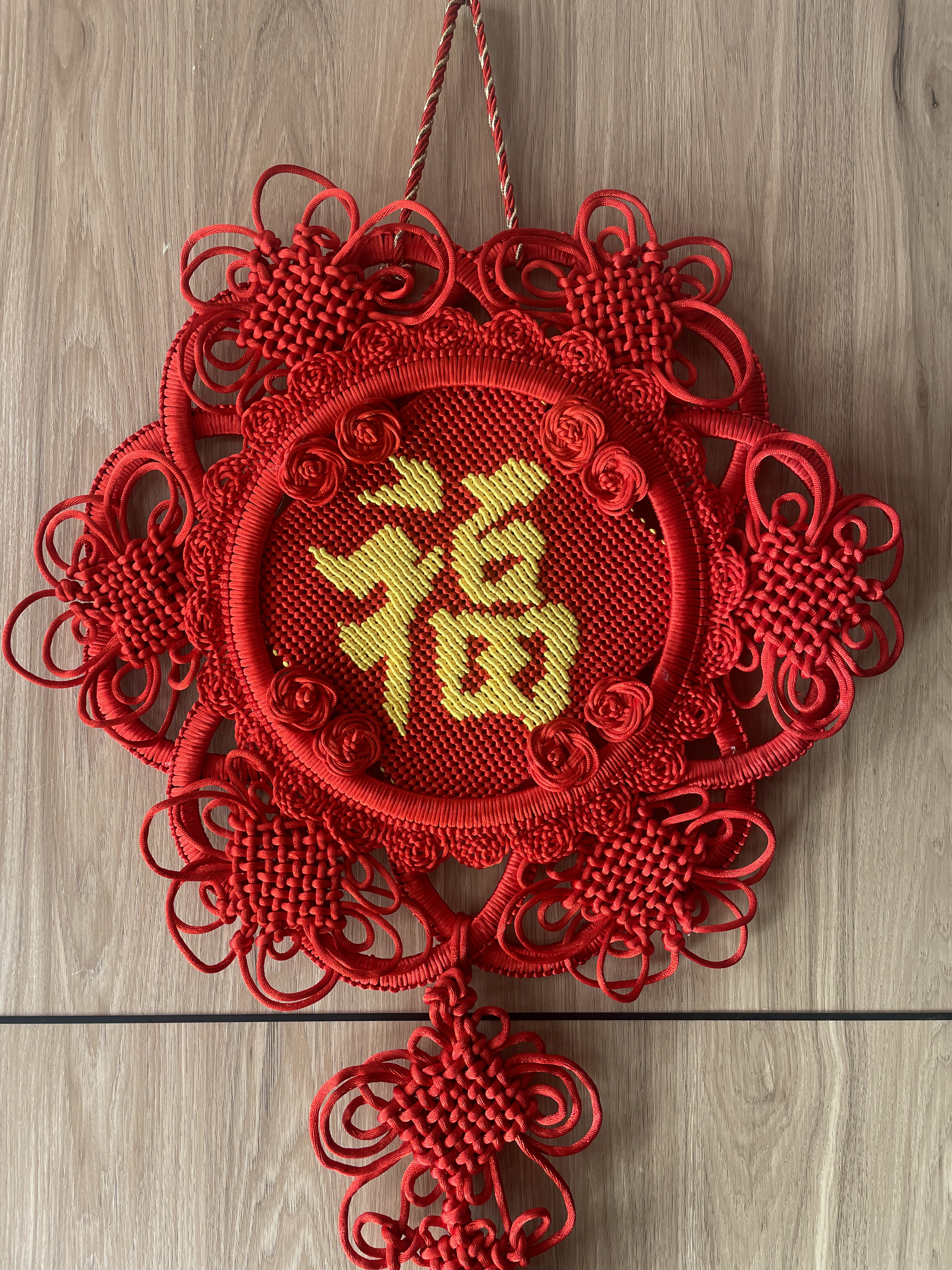 中国结立体挂件福字客厅大号玄关挂饰平安节乔迁新居新年装背景墙