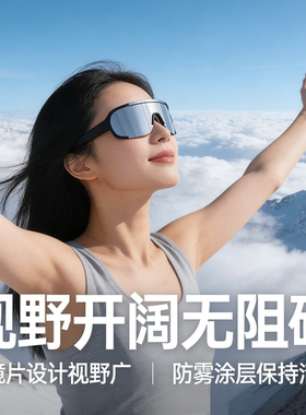 防雪盲症护目镜防风可戴眼镜