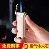 Мужская ветрозащитная ультратонкая маленькая портативная зажигалка, подарок на день рождения