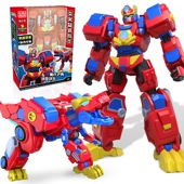 帮帮龙探险先锋2韦司霸王恐龙儿童变形机器人玩具男孩童机甲金刚