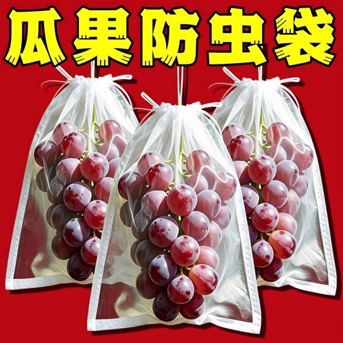水果网套袋防虫防鸟纱网袋草莓套袋葡萄透气套袋无花果番石榴套袋
