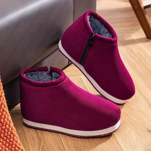 湖北恩施手工棉鞋四川鸡婆鞋年轻人男式包跟棉拖鞋室内防寒鞋棉鞋