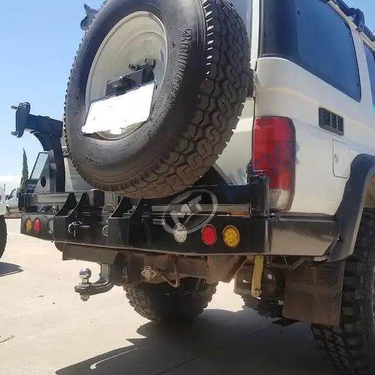 适用于2007-2023年丰田兰德酷路泽LC75/LC79/FJ79/FJ75后杠后铁杠
