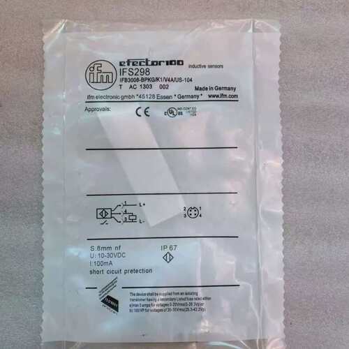 议价 /IFM感测器 IFS298 IFB3008-BPKG/K1/V4A/US-104