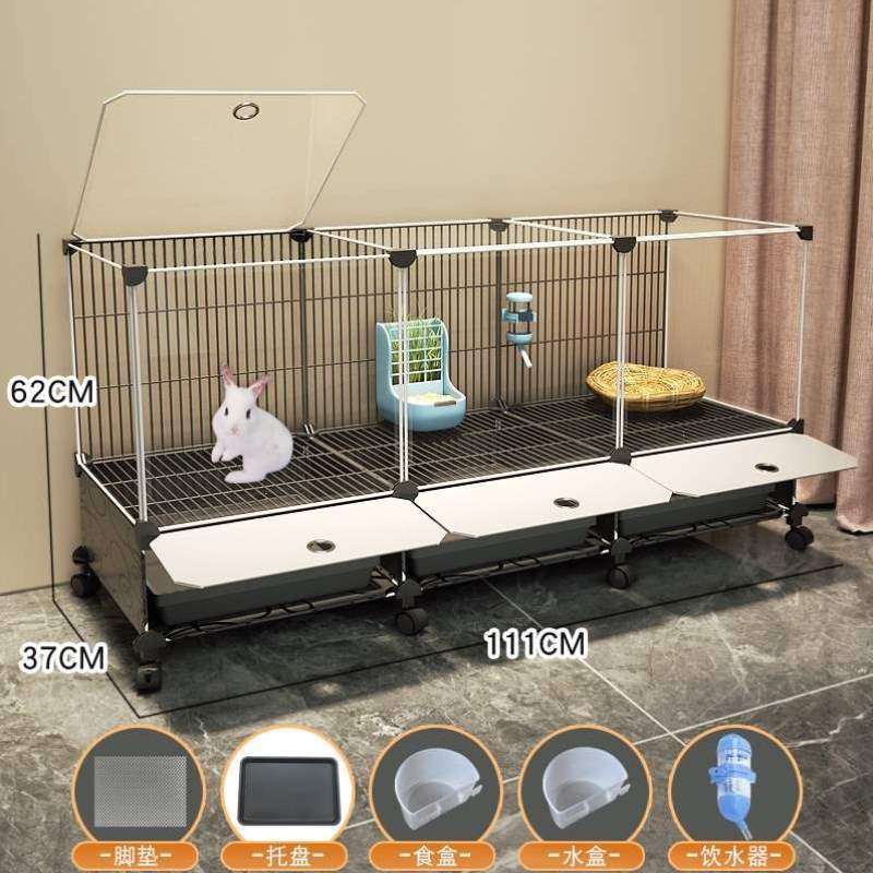 笼子窝室内兔子新款防风清粪大别墅号冬天自动家用铁网阳台笼兔子,宠物/宠物食品及用品,兔笼,淘宝优惠券,粉丝福利购,淘宝优惠卷