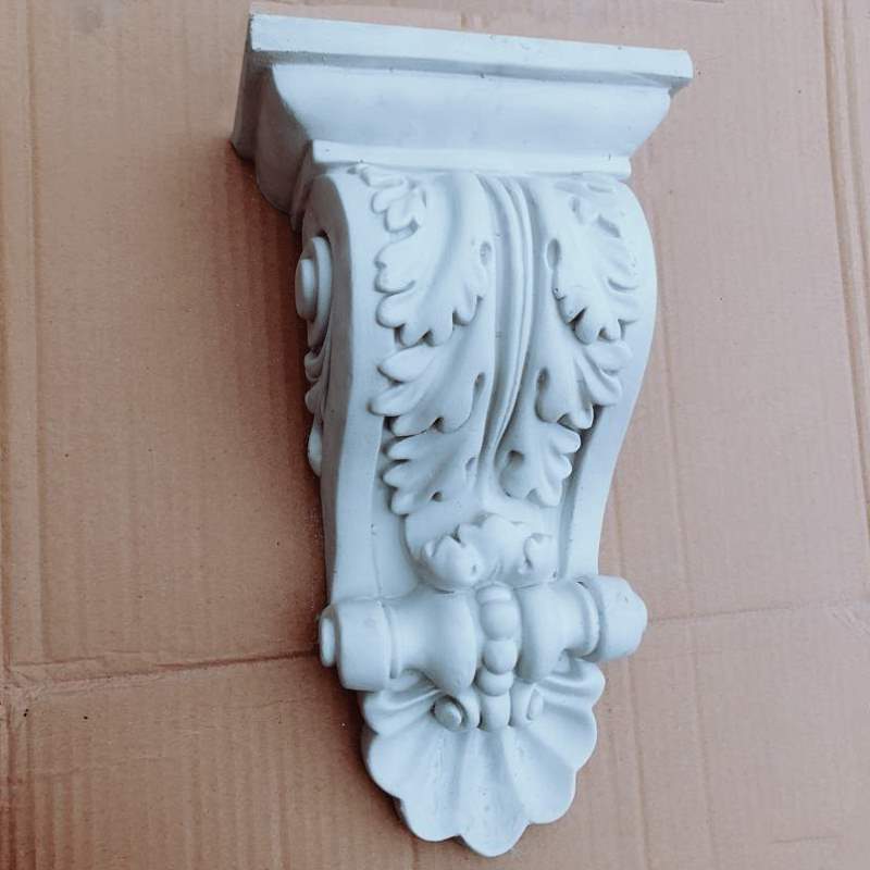 壁花环保石膏简约门框造型材料装饰线条角花现代垭口梁托欧式雕花