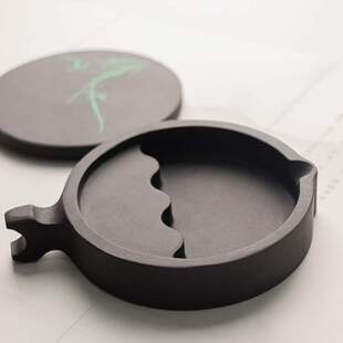 笔墨纸砚墨汁初学张小凤墨池歙砚文房四宝砚台毛笔套装墨盒专用带