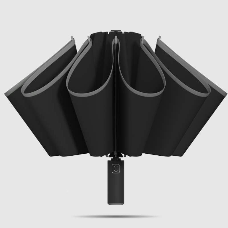 女晴雨号反向防黑胶两用折叠遮阳太阳大雨伞全自动紫外线车载防晒