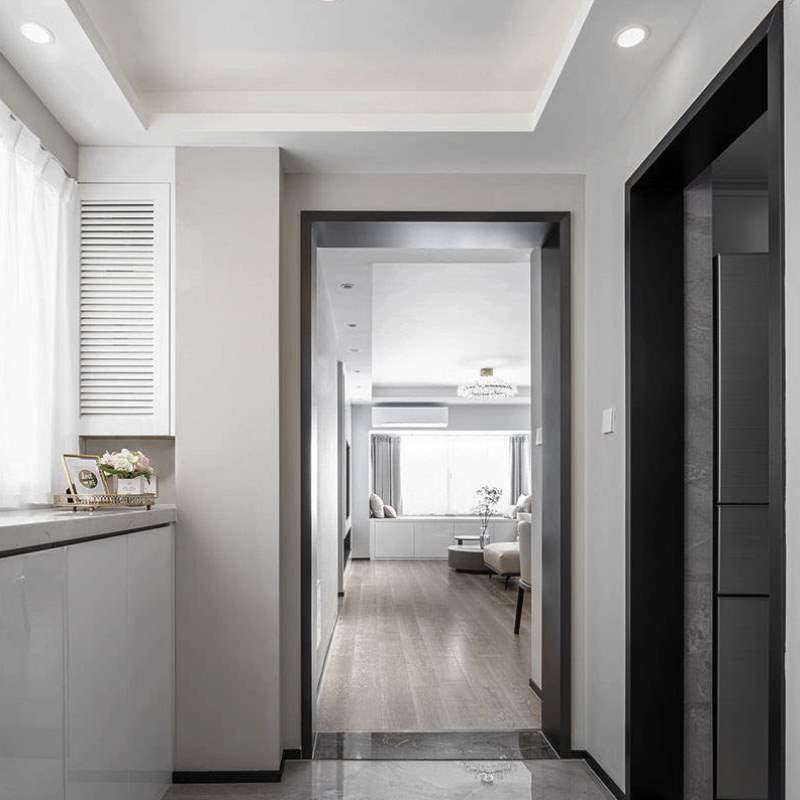 包边窗框线条铝合金不锈钢条窗套哑口边框阳台套门框垭口门套门套