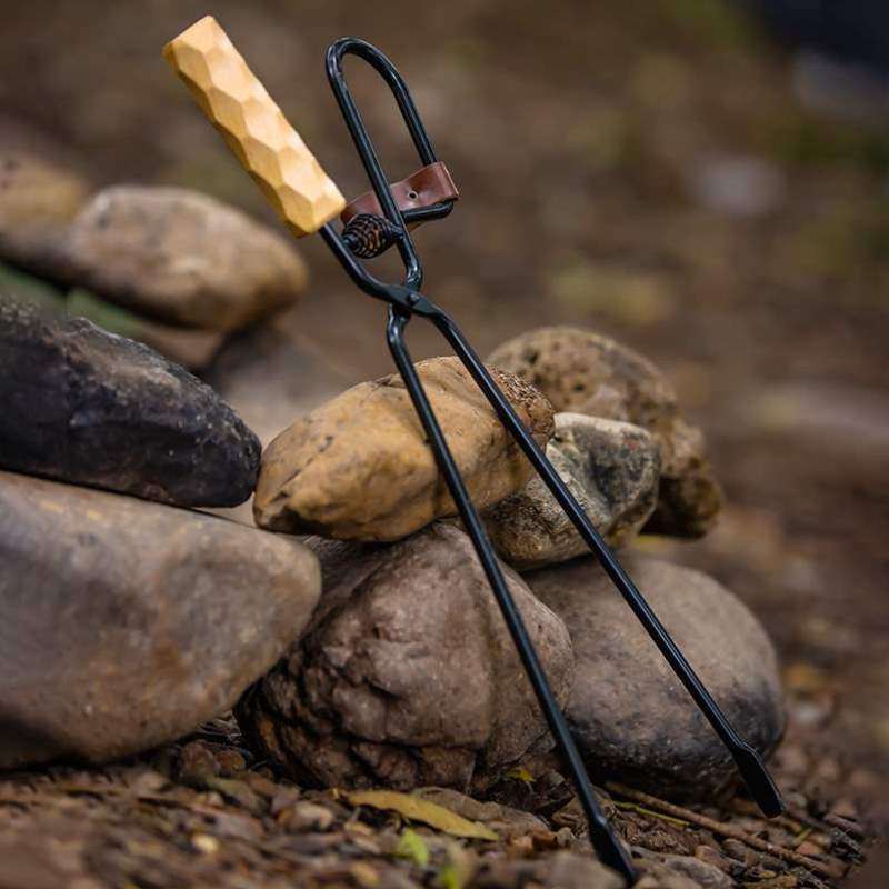 夹实木柴火木炭焚钳子手柄焚火火钳碳户外烧烤铁质夹子加长露营,户外/登山/野营/旅行用品,其他,淘宝优惠券,粉丝福利购,淘宝优惠卷