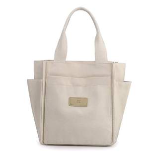 帆布小包轻便手提携带单肩收纳洋气大容量方便包多层休闲