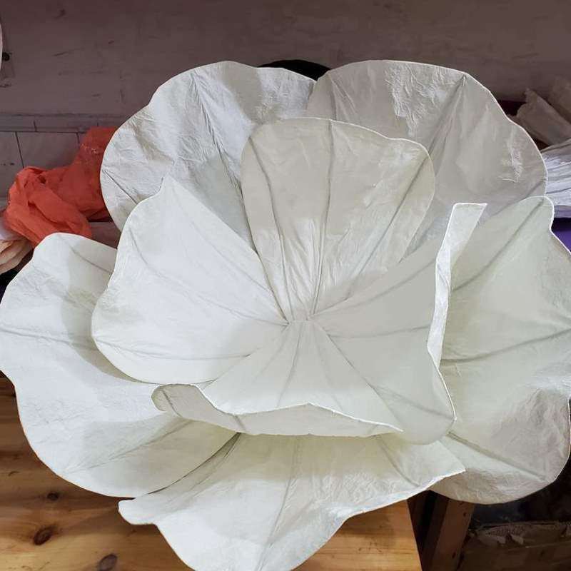 装饰背景墙店铺道具立体布置花墙纸花手工纸艺花网红大型橱窗婚庆