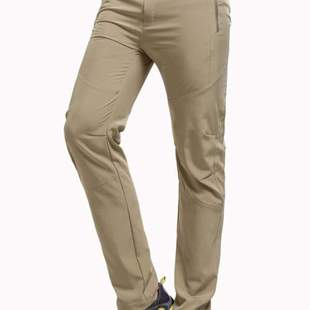 防透气男女户外 排汗快乾弹力登山速乾行轻薄衭泼水裤 速干山裤 夏季