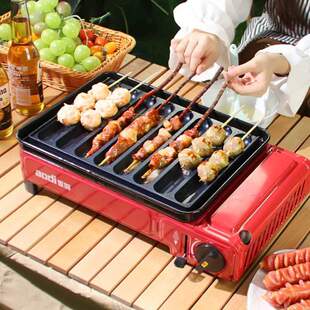 肠脆皮肠商用淀粉夜市的烤机肠机卡式炉烧烤摆摊烤傲烤肠盘路边摊