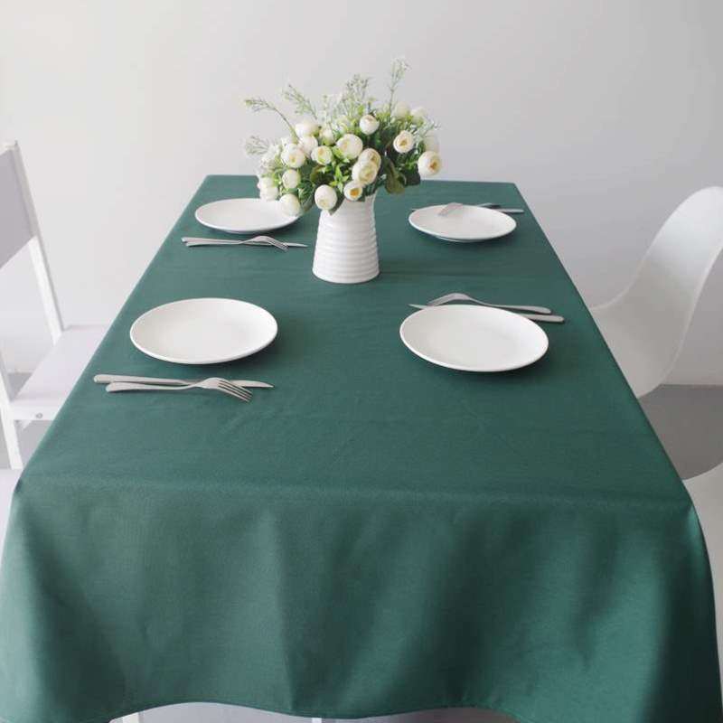 酒店餐布布艺纯色圆桌白色布长方形桌布台布方桌定制防水餐厅会议,居家布艺,桌布,淘宝优惠券,粉丝福利购,淘宝优惠卷