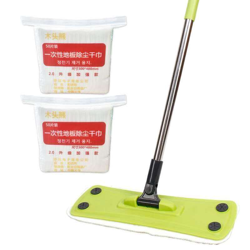 *湿巾纸平板厘米一次性杆大号4030静电拖把除尘拖把免洗干巾地板,家庭/个人清洁工具,静电除尘拖把,淘宝优惠券,粉丝福利购,淘宝优惠卷