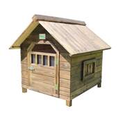 防雨范博猫宠物FIBER狗窝用狗户外实木窝狗屋窝猫屋别墅 包邮 室内