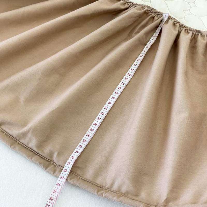 防尘罩保护套加高笠床罩全棉棉床套夹单件床垫褥子全包小爱心咖色,床上用品,床笠,淘宝优惠券,粉丝福利购,淘宝优惠卷