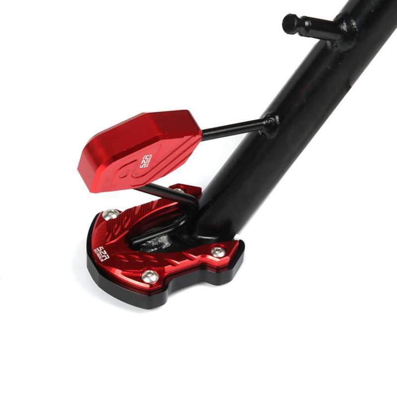 边底座支架改装垫适用侧HUSKY150边撑三阳150SYM哈士奇加大脚架