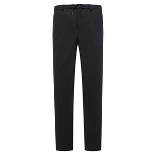 商务休闲长裤 CA512机场货 羊毛中腰修身 休闲裤 卡春秋男式