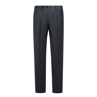 灰色120W56 羊毛中腰直筒商务休闲长裤 MY580美春秋男式 西裤