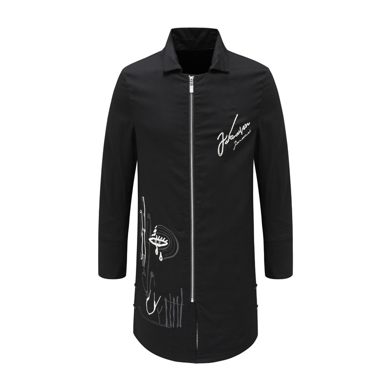 H1169春秋男式棉衣 天丝麻拉链防风棉服 时尚都市 黑色,男装,棉衣,淘宝优惠券,粉丝福利购,淘宝优惠卷