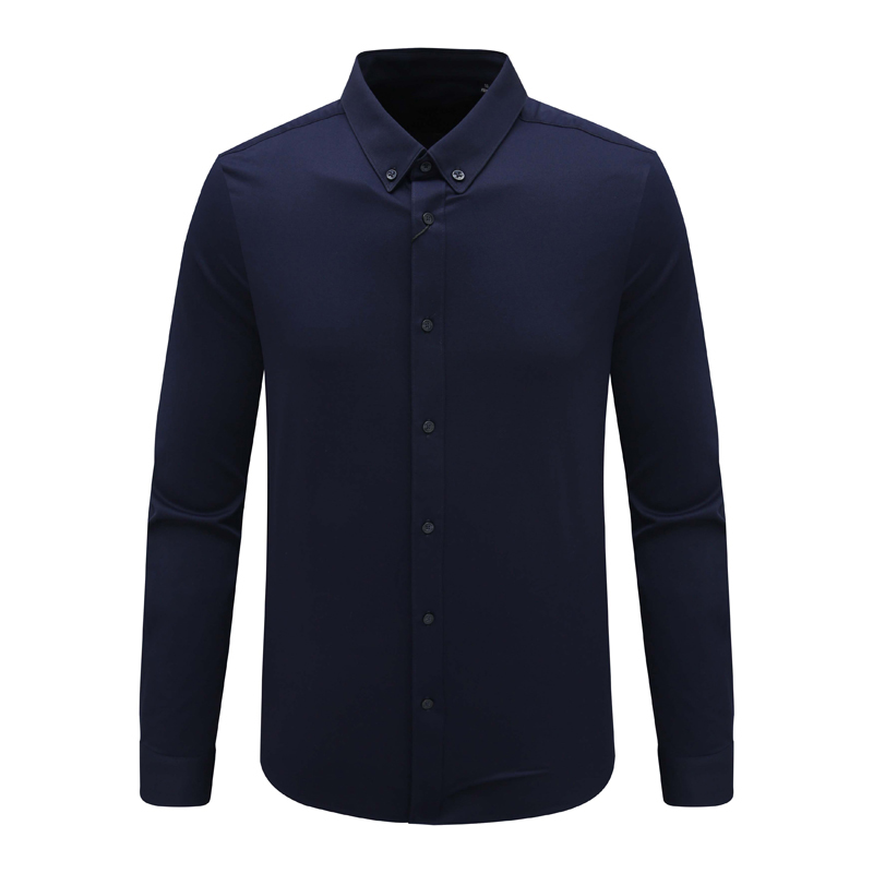 CA887 机场货 卡春秋男式长袖针织衬衫 棉开衫休闲商务上衣弹力