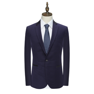 外套 一粒扣后中开衩商务西装 17Q03364 春秋男西服 AS128奥