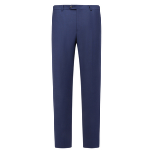 商务休闲长裤 J1602鸟春秋款 羊毛中腰修身 西裤 22F110 男式