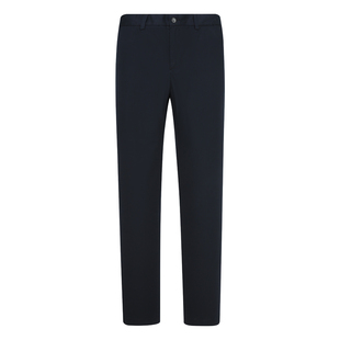 商务休闲长裤 棉中腰修身 深蓝 休闲裤 AB1086邦纳春秋厚度男式