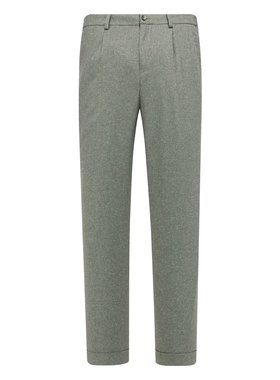 J1688鸟春秋款男式西裤 日本面料中腰修身商务休闲长裤 206705