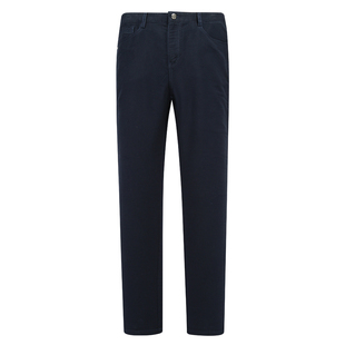 商务休闲长裤 棉中腰修身 牛仔蓝微弹 牛仔裤 MY471美春秋厚度男式