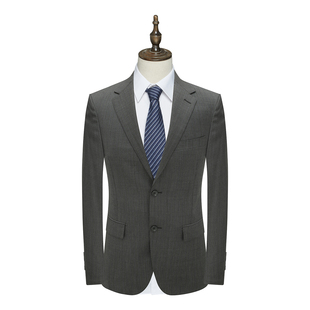 101 PA20潘男春秋西服 羊毛两粒扣无开衩商务休闲西装