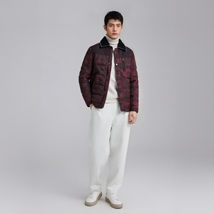 CA680 机场货 卡秋冬男式棉衣 羊毛皮领拉链防风棉服 时尚都市