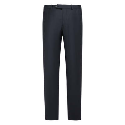 H1405乔男士春秋西裤羊毛羊绒混纺中腰修身商务休闲长裤J033VG033