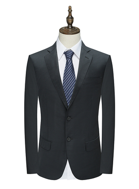 MY329美春秋男式西服 羊毛意大利面料两粒扣商务休闲西装 1200106