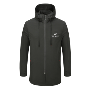 都市慢有氧跑运动DJ89709 春秋外套酷时尚 PA084男式 带帽茄克