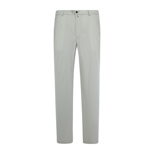 弹力 棉中腰直筒商务休闲长裤 浅灰色 休闲裤 SL39仕东春秋男式
