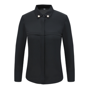 衬衫 厚度长袖 商务休闲上衣弹力 夏季 CA1018机场货卡女式