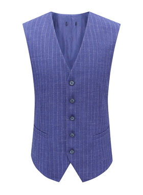 F4034鸟牌男式马甲 绵羊毛春秋厚度商务休闲上衣 201029