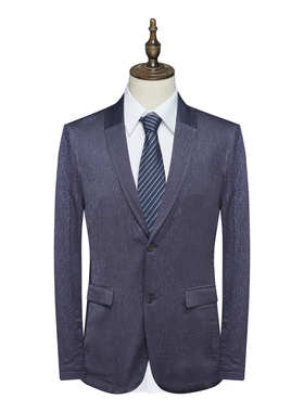 CA607 机场货 卡春夏男式西服 两粒扣无开衩商务西装外套