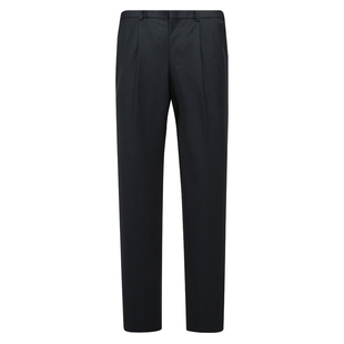 商务休闲长裤 羊毛中腰修身 深蓝色712010 西裤 MY567美春秋男式