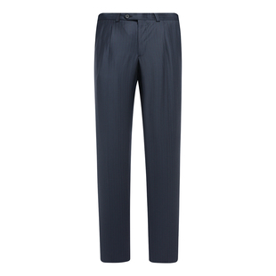 G4680528 羊毛中腰直筒商务休闲长裤 PL203皮男士 春秋西裤