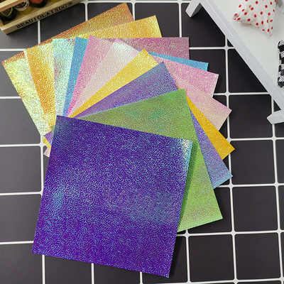 镭射纸正方形珠光纸折纸叠闪光纸